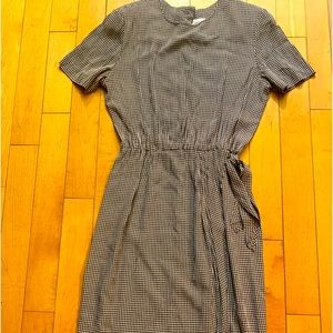 Vintage Black & White Gingham‎ Sara Campbell Dress